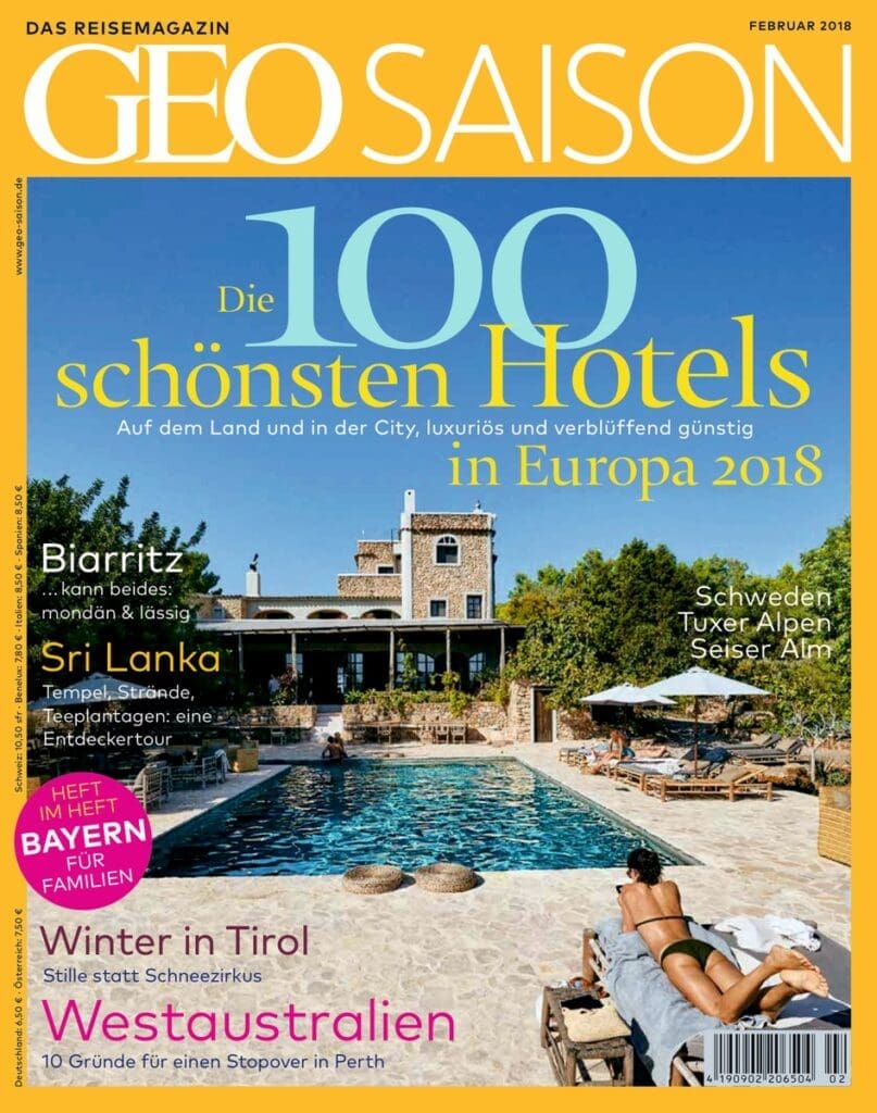 Das sind die schönsten Hotels Europas laut Geo Saison TSSB Architekten