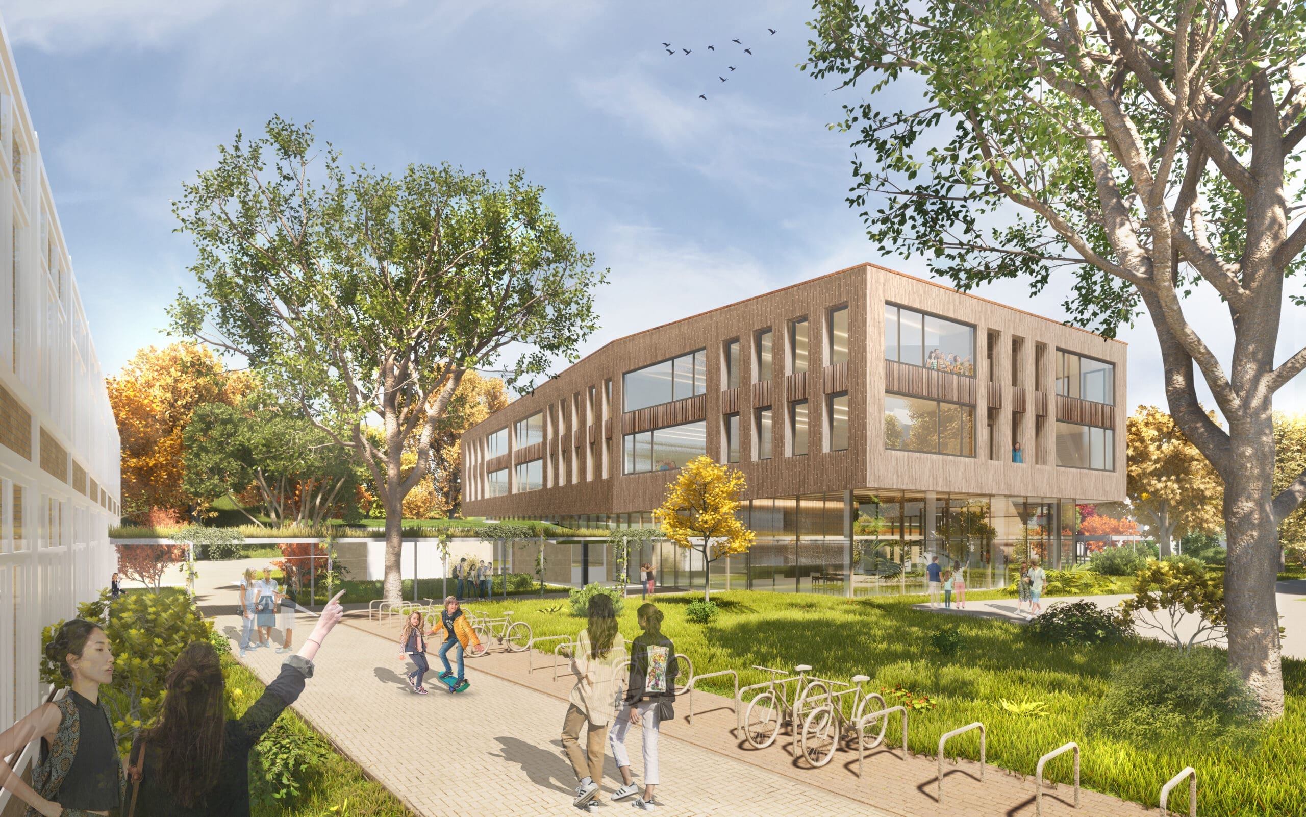 Boesche Direct Gmbh Albert Schweitzer Ring 22 Hamburg Wettbewerb Neubau und Sanierung des Albert-Schweitzer-Gymnasiums